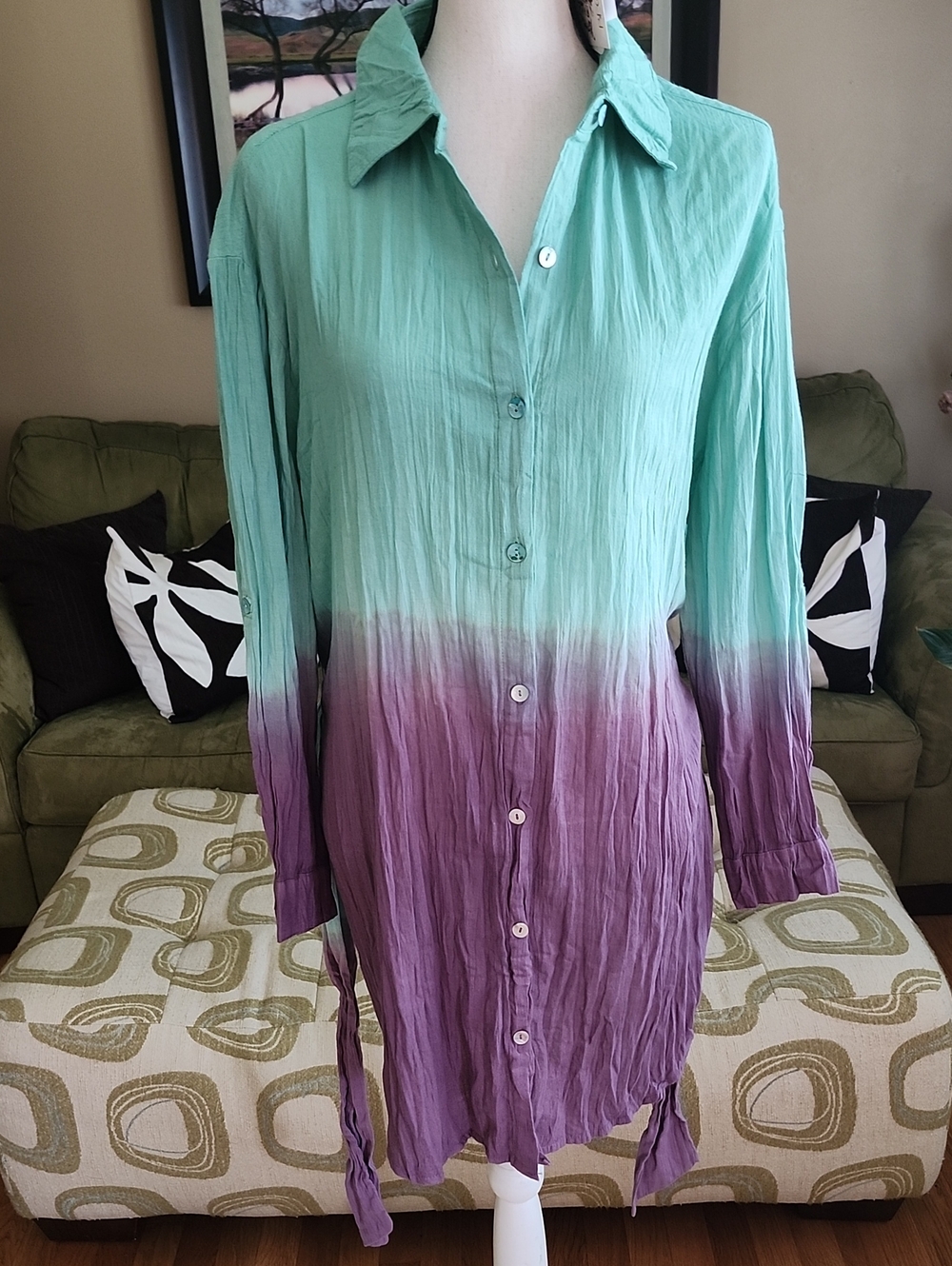 NWT💜SWIMSUIT COVER UP TUNIC